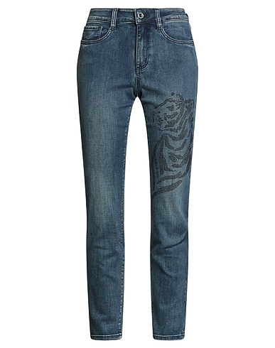 JOSEPH RIBKOFF Denim trousers 70% Cotton, 25% Recycled polyester, 3% Viscose, 2% Elastane