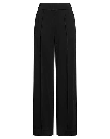 JIL SANDER Casual trouser Black 46% Viscose, 40% Virgin Wool, 10% Polyamide, 4% Elastane