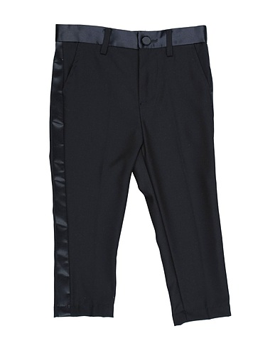 MONNALISA Casual pants Black 70% Polyester, 30% Viscose