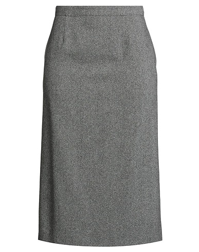 DIOR Gonna midi Nero 100% Lana Vergine