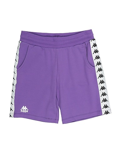 KAPPA Shorts & Bermuda Purple 95% Cotton, 5% Elastane