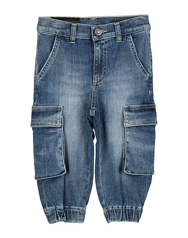 DONDUP Denim pants KIDS BLU 98% Cotton, 2% Elastane