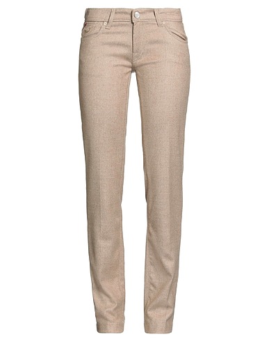 JACOB COHЁN Casual pants Sand 81% Virgin Wool, 18% Viscose, 1% Elastane