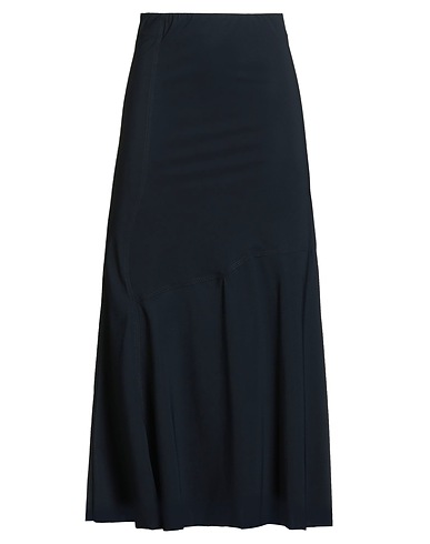 DOROTHEE SCHUMACHER Maxi Skirts Midnight blue 75% Polyamide, 25% Elastane