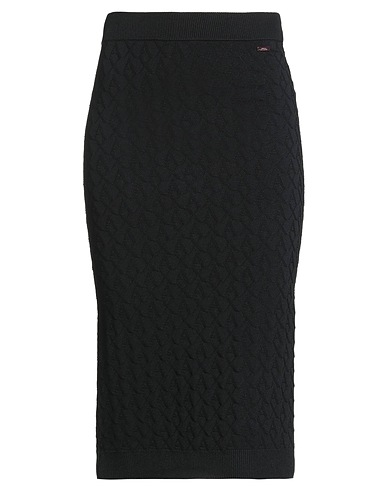 ARMANI EXCHANGE Midi-Rock Schwarz 65% Viskose, 35% Polyamid