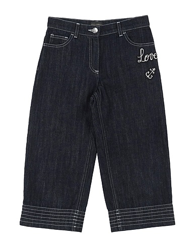 DOLCE&GABBANA Denim pants Blue 100% Cotton