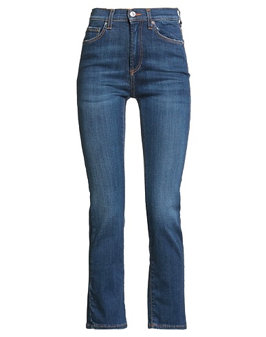 ROŸ ROGER'S Denim trousers 67% Cotton, 19% Polyester, 13% Lyocell, 1% Elastane