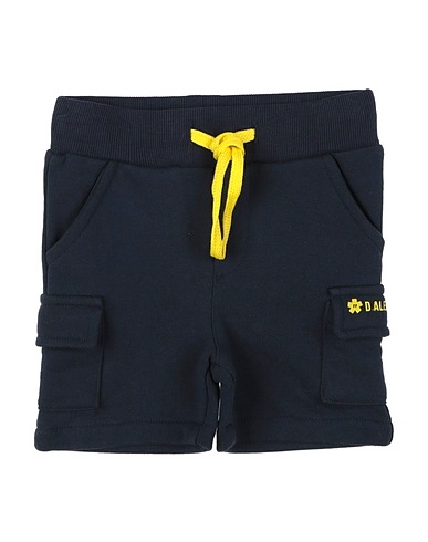 DANIELE ALESSANDRINI Shorts & Bermuda Navy 100% Cotton