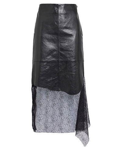 HELMUT LANG Midi skirt 100% Sheepskin