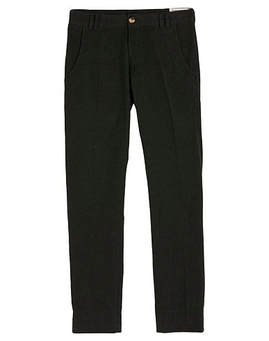 BRUNELLO CUCINELLI Casual trouser Dark green 100% Cotton