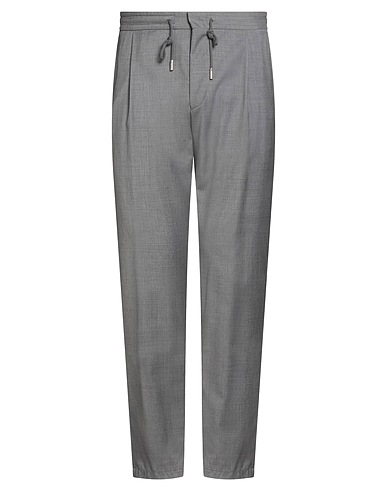 WINDSOR. Casual pants Grey 100% Virgin Wool