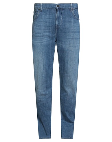7 FOR ALL MANKIND Denim trousers 56% Cotton, 21% Viscose, 14% Modal, 7% Polyester, 2% Elastane