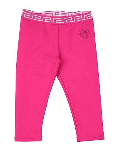 VERSACE YOUNG Leggings Magenta 94% Algodón, 6% Elastán, Poliamida, Poliéster