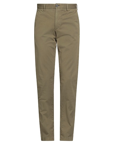THEORY Casual trouser Military green 96% Cotton, 4% Elastane