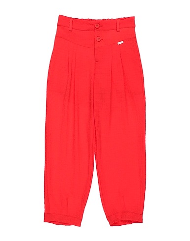 LIU •JO Casual pants Red 98% Polyester, 2% Elastane