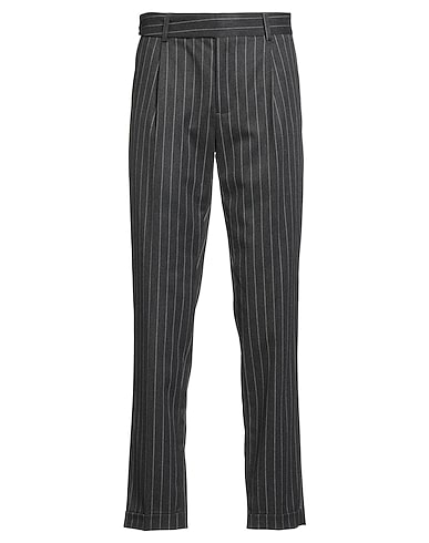 GREY DANIELE ALESSANDRINI Casual trouser Grey 63% Polyester, 34% Viscose, 3% Elastane