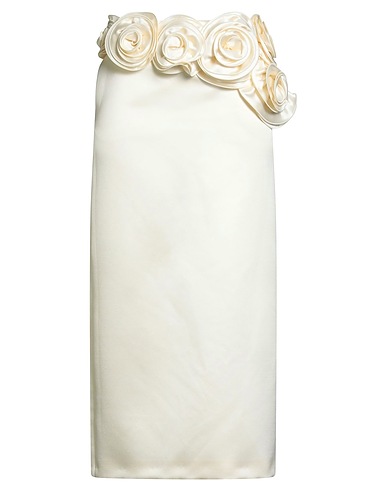 MAGDA BUTRYM Midi skirt 74% Silk, 26% Wool