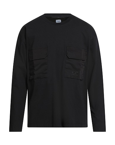 C.P. COMPANY T-shirt Black 100% Cotton