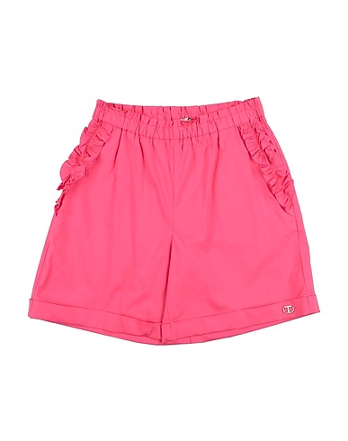 TWINSET Shorts y Bermudas Fucsia 97% Algodón, 3% Elastán