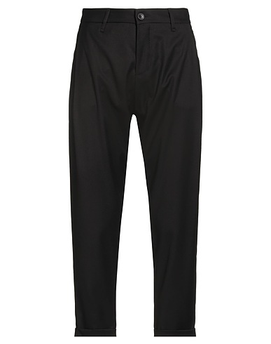 IMPERIAL Casual pants Black 63% Polyester, 34% Viscose, 3% Elastane