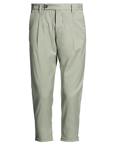 IMPERIAL Casual trouser Sage green 63% Polyester, 34% Viscose, 3% Elastane