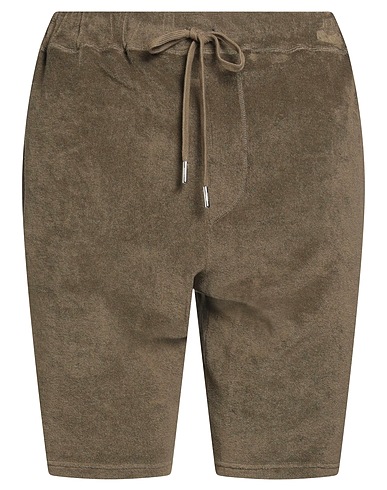 FEDELI Shorts & Bermuda Military green 100% Cotton