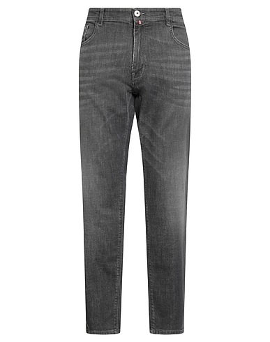 AERONAUTICA MILITARE Denim pants Black 98% Cotton, 2% Elastane