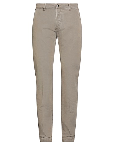 BARBA Napoli Casual trouser Khaki 97% Cotton, 3% Elastane