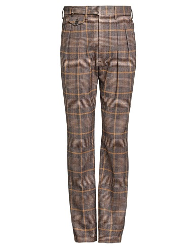 LARDINI Casual trouser Black 46% Cotton, 34% Wool, 15% Nylon, 3% Acrylic, 2% Polyester