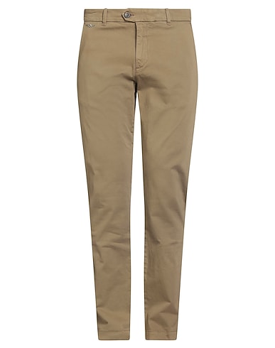 AERONAUTICA MILITARE Casual trouser Khaki 98% Cotton, 2% Elastane
