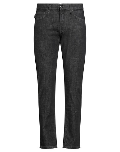 HARMONT & BLAINE Denim pants Black 98% Cotton, 2% Elastane