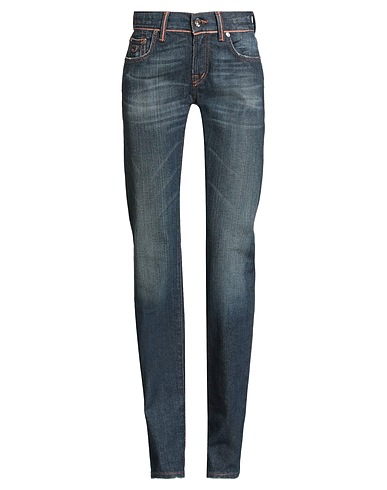JACOB COHЁN Denim trousers 75% Cotton, 25% Elastomultiester