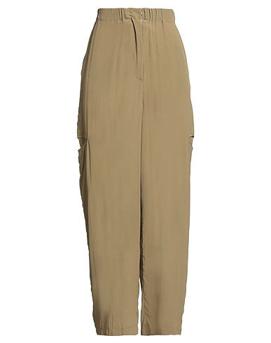 HACHE Casual trouser 76% Acetate, 24% Silk