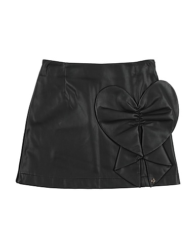 MISS BLUMARINE Skirt Black 100% Polyester, Viscose, Polyamide, Elastane, Polyurethane resin