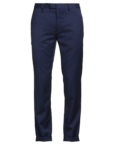 SUITHOMME Casual trouser Navy blue 100% Wool