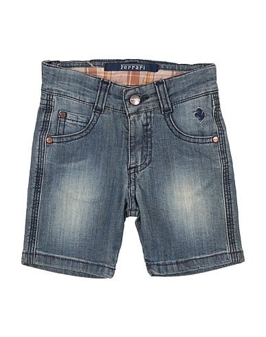 FERRARI Denim pants Blue 98% Cotton, 2% Elastane