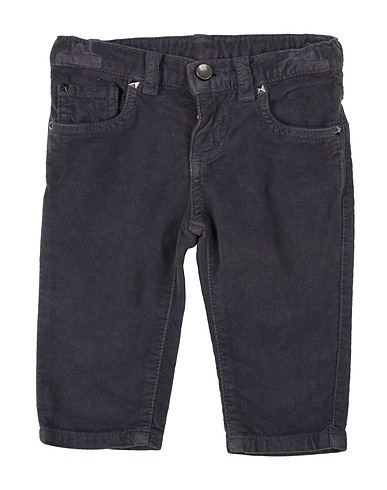 GRANT GARÇON BABY Casual pants Grey 98% Cotton, 2% Elastane