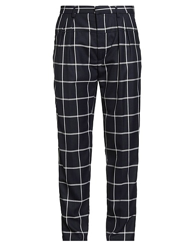 GABRIELE PASINI Casual trouser Midnight blue 55% Polyester, 45% Wool