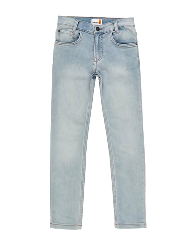 TIMBERLAND Denim trousers Blue 55% Cotton, 25% Lyocell, 18% Polyester, 2% Elastane