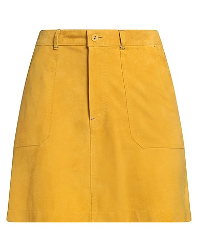 MALÌPARMI Mini skirt 100% Goat skin