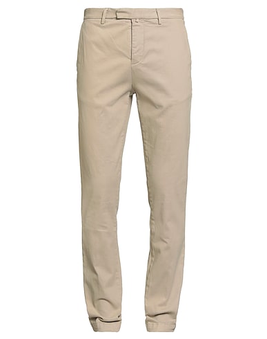 BROOKSFIELD Casual trouser Khaki 97% Cotton, 3% Elastane