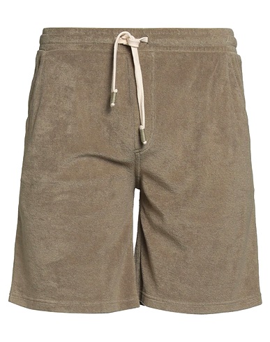 ALTEA Shorts & Bermuda Military green 100% Cotton