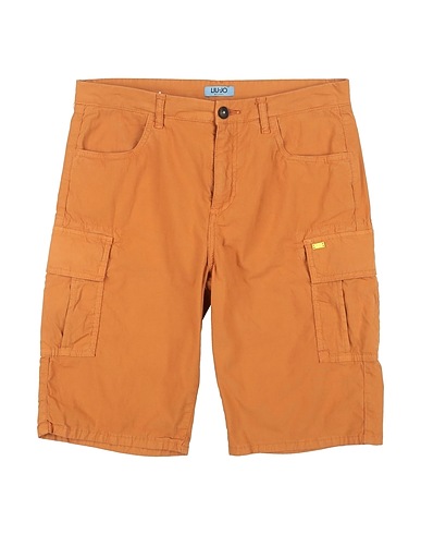 LIU •JO MAN Shorts & Bermuda Camel 97% Cotton, 3% Elastane