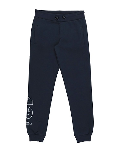 DANIELE ALESSANDRINI Casual trouser Midnight blue 70% Cotton, 30% Polyester