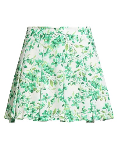 VICOLO Mini skirt Green 100% Polyester