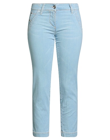 JACOB COHЁN Denim trousers Blue 98% Cotton, 2% Elastane