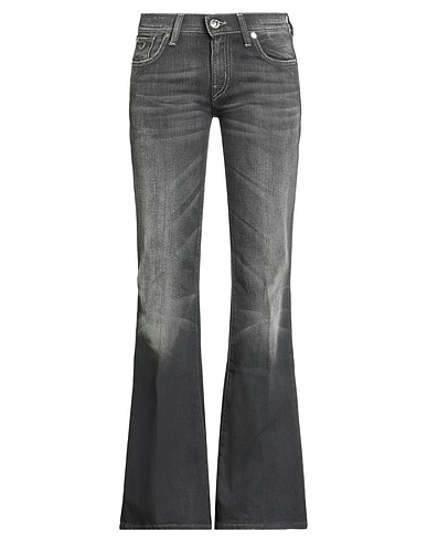 JACOB COHЁN Denim trousers Black 90% Cotton, 10% Polyurethane