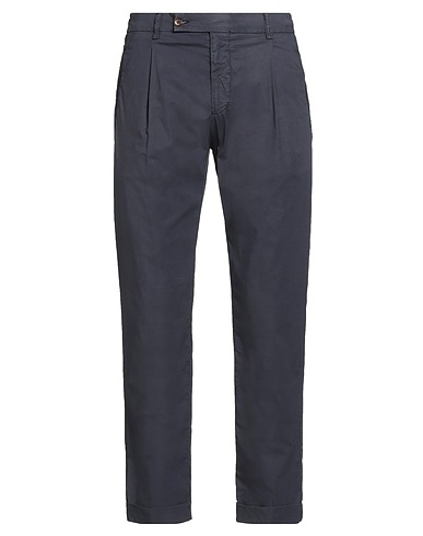 BERWICH Casual trouser Navy blue 51% Cotton, 44% Lyocell, 5% Elastane