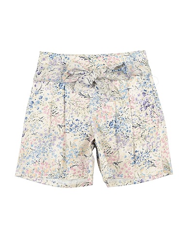 LUISA BECCARIA per SIMONETTA Shorts & Bermuda Off white 97% Cotton, 3% Elastane