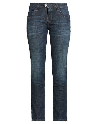 JACOB COHЁN Denim trousers Blue 98% Cotton, 2% Elastane